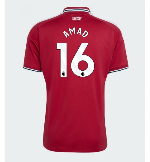 Manchester United Amad Diallo #16 Domácí Dres 2026-27 Krátký Rukáv Manchester United Amad Diallo #16 Domácí Dres 2026-27 Krátký Rukáv